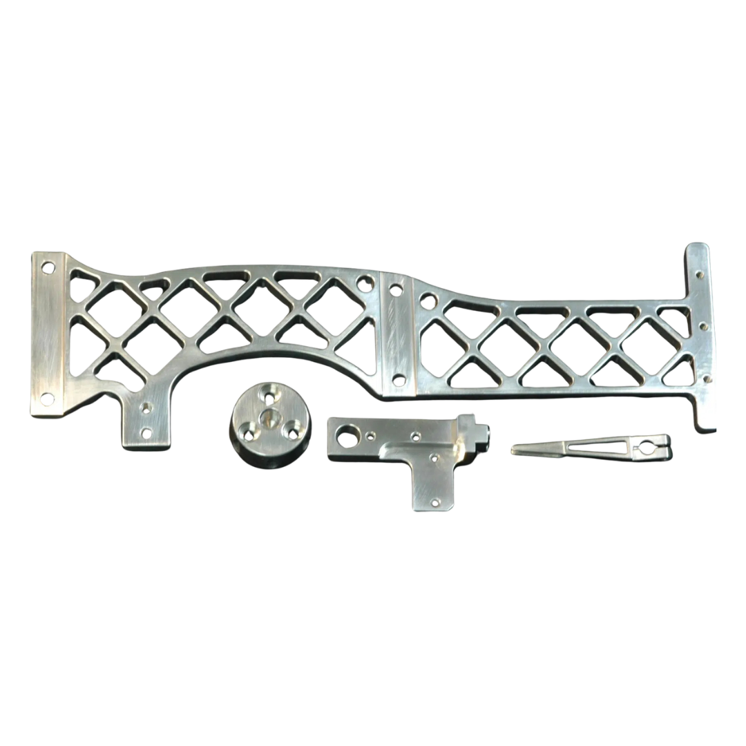 Custom CNC Machined Aluminum Bracket Assembly